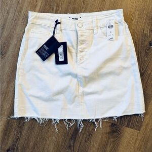 PAIGE Women's Aideen Skirt W/Exposed Button